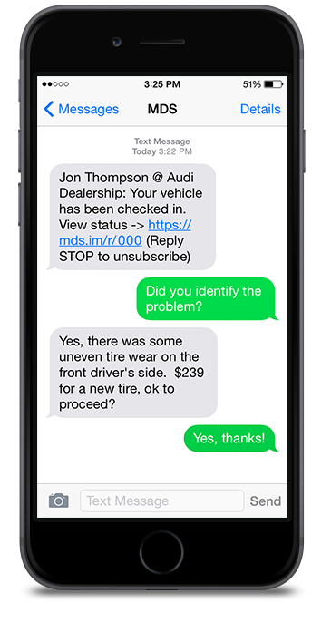 MODERN 2-Way customer text messaging - Modern